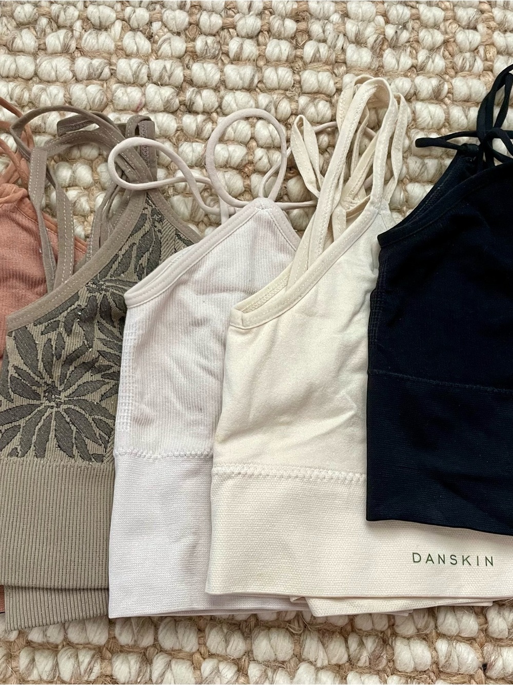 Danskin bralettes pack of 6 size XS